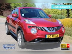 Nissan Juke - 1.6 116pk Automaat Connect Edition ECC/Camera/Navi/Cruise/Stoelverw