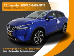 Nissan Qashqai - 1.3 MHEV 158PK TEKNA PLUS/LEER/PANO/LED/1E EIG./NL-AUTO/FULL OPTIONS