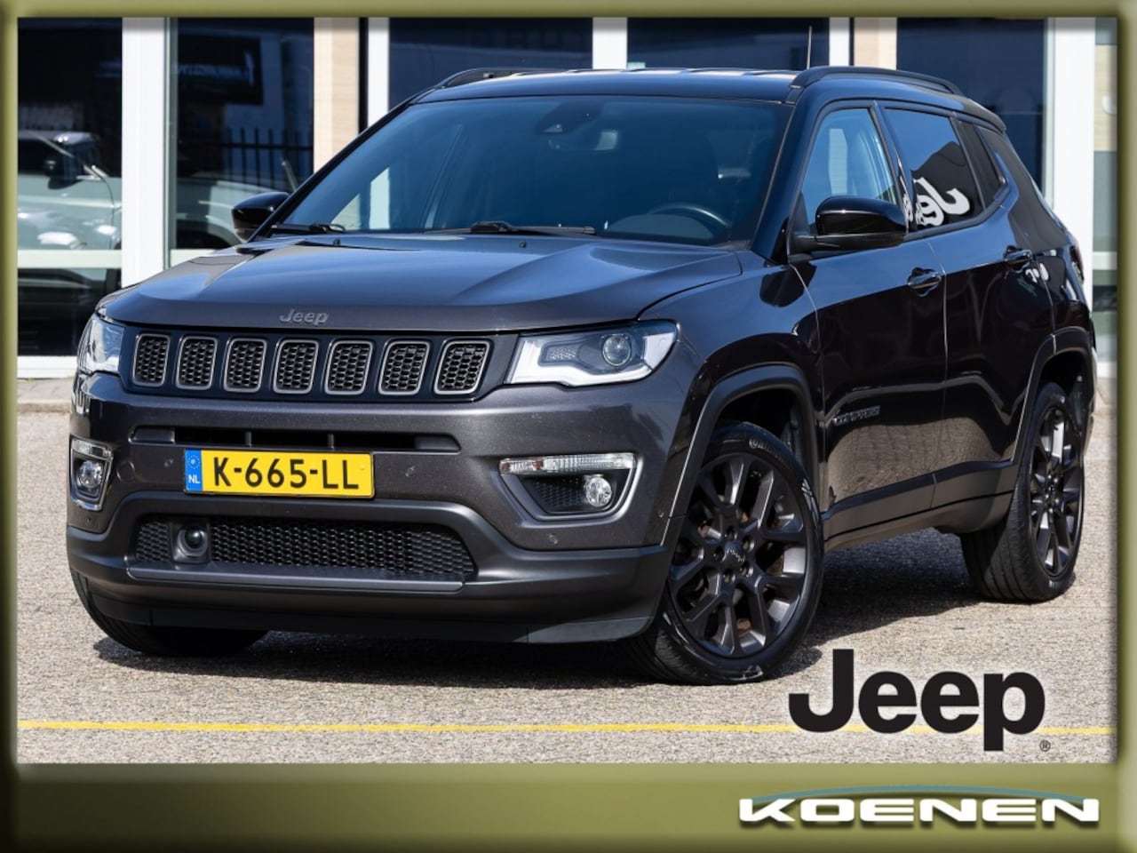 Jeep Compass - 1.3T S/ Leer/ Electr stoelen/ 19LM/ Camera/ Navi - AutoWereld.nl
