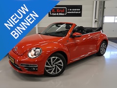 Volkswagen Beetle Cabriolet - 1.4 TSI Sound Automaat Airco-ecc Navigatie Stoelverwarming App connect Boekjes Windscherm