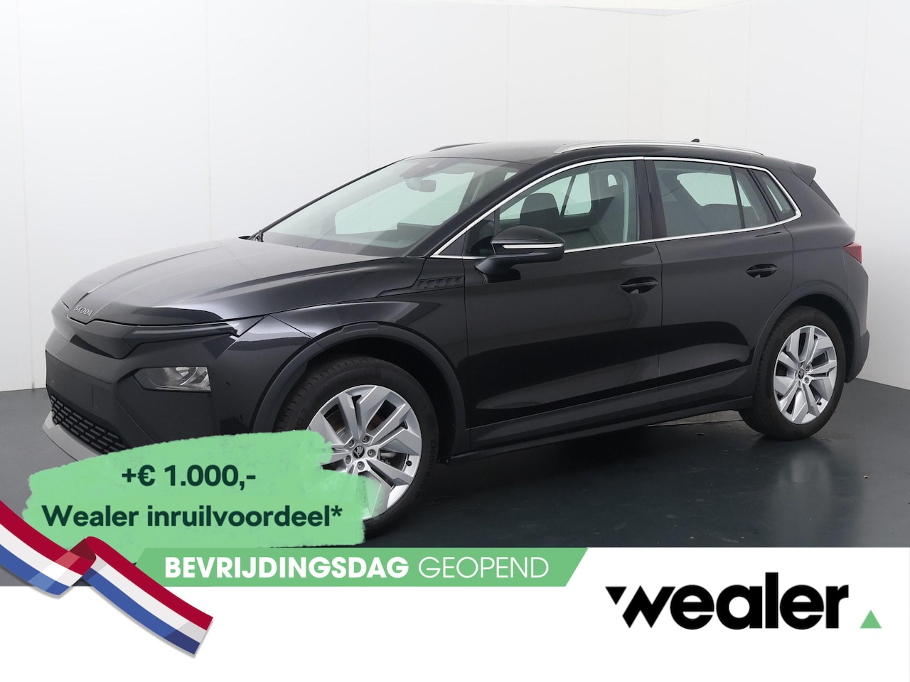 Skoda Elroq - 60 Business Edition 204 PK | Trekhaak | Navigatie | Dodehoek sensor | 20" lichtmetalen vel - AutoWereld.nl