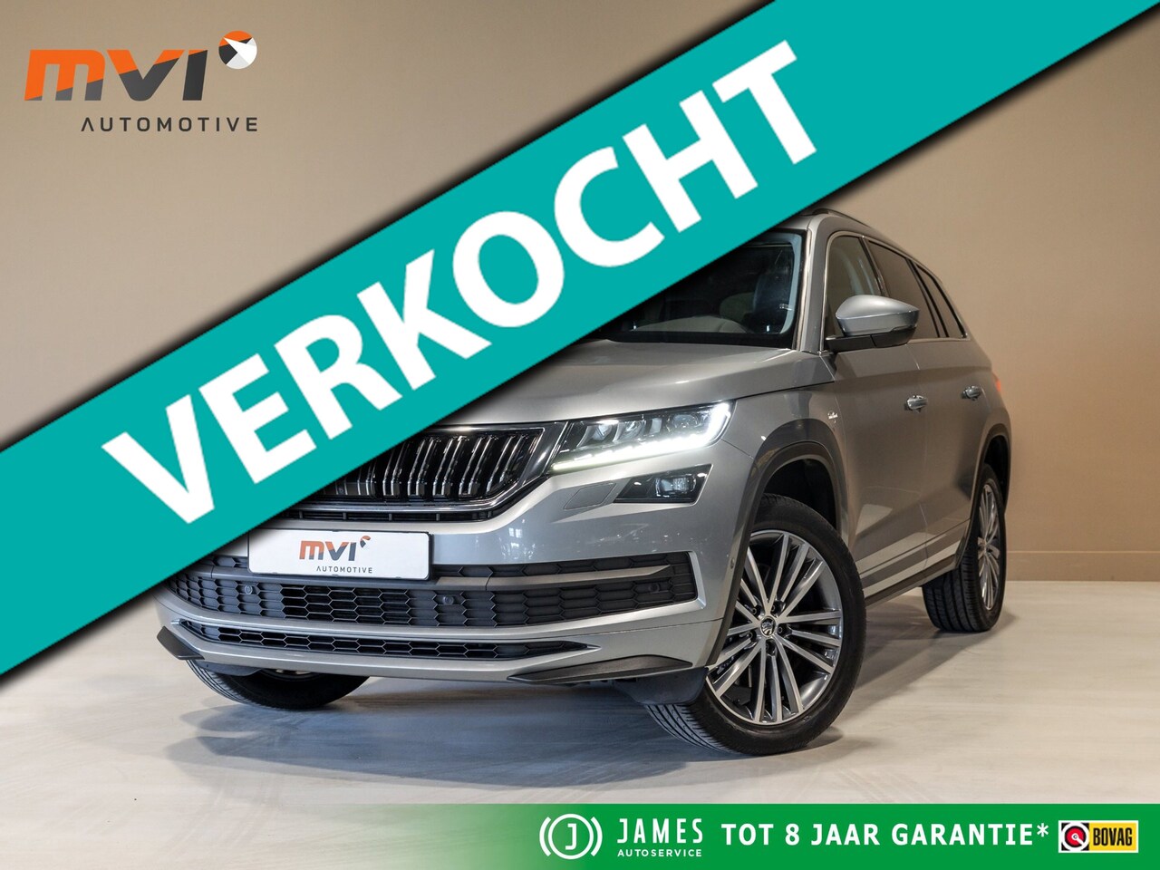 Skoda Kodiaq - 2.0 TSI 4x4 Laurin & Klement 7 persoons / Panorama dak / Trekhaak / Leder / Rondomzicht ca - AutoWereld.nl