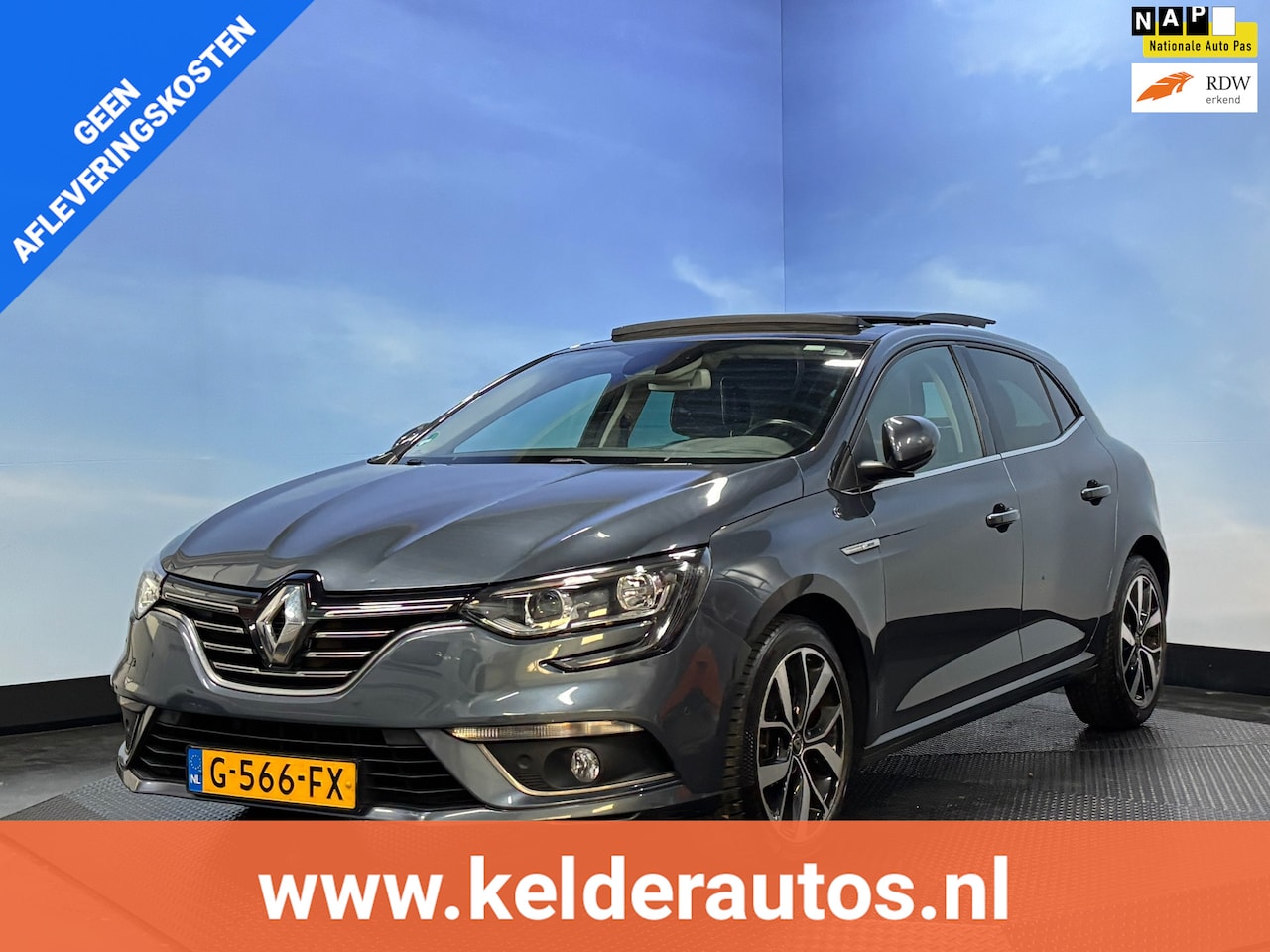 Renault Mégane - 1.3 TCe Bose Navi | Clima | Cruise | Camera| Open Dak - AutoWereld.nl