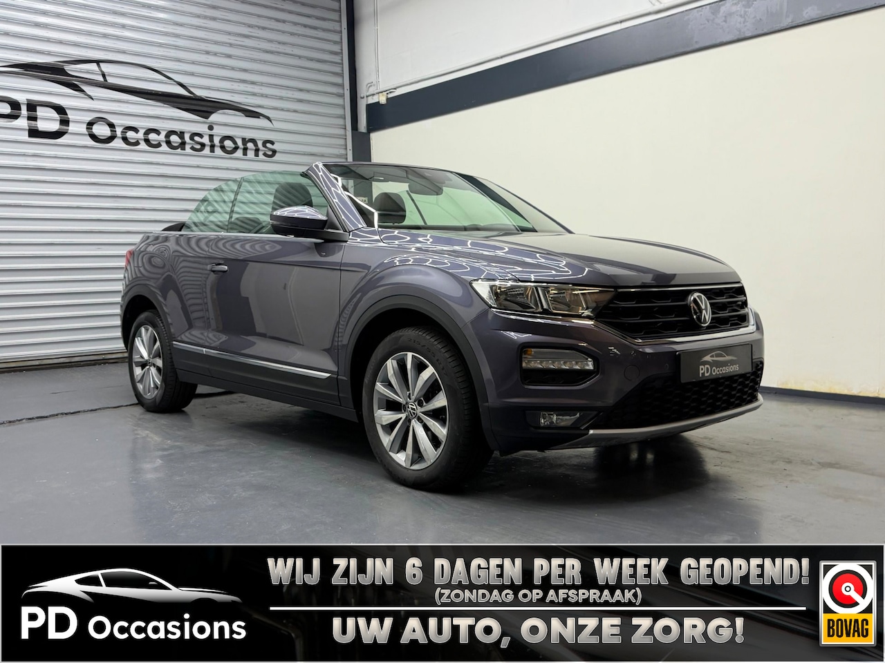 Volkswagen T-Roc Cabrio - 1.5 150PK TSI Style - Carplay - Parkeersensoren - Clima - Digitaal dashboard - AutoWereld.nl