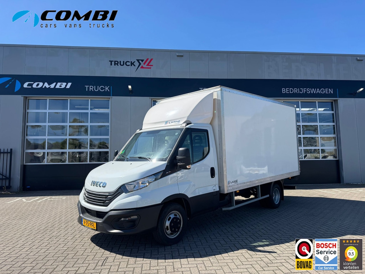 Iveco Daily - 3.0 35C 16 BAKWAGEN MET LAADKLEP > BPM VRIJ! Meubelbak met laadklep / Bakwagen + klep - AutoWereld.nl