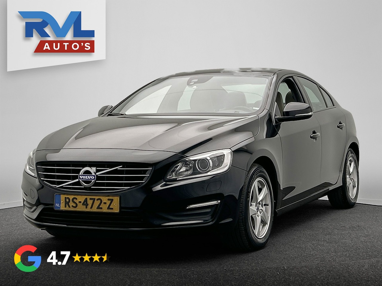 Volvo S60 - 1.5 T3 Polar+ Dynamic Automaat | Origineel Nederlands | Leder | Navigatie | Climate-contro - AutoWereld.nl