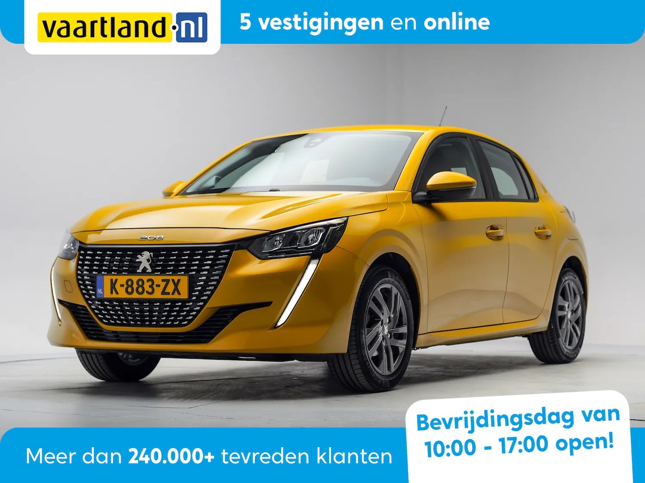 Peugeot 208 - 1.2 PureTech Active 5-drs [ LED Navi Apple/Android Cruise ] - AutoWereld.nl