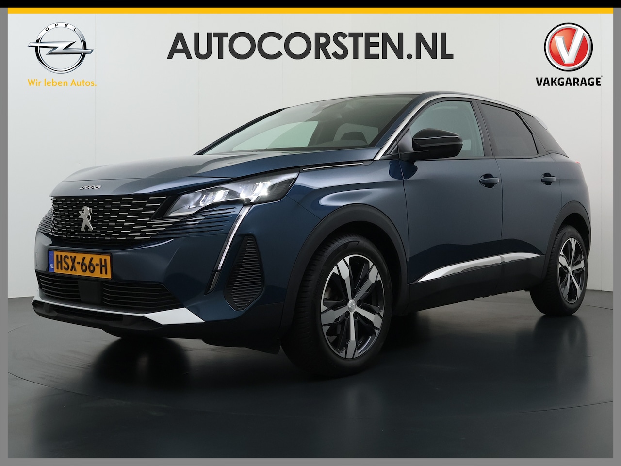 Peugeot 3008 - T Aut. 131pk 360°Camera AppleCarplay AndroidAuto Leer Keyless Bordherk. Lane-dep. Flippers - AutoWereld.nl