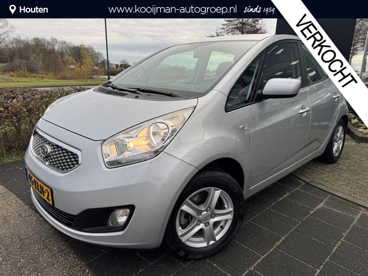 Kia Venga - 1.4 CVVT X-tra Eerste Eigenaar, Nette auto, Airco, Lichtmetalen Velgen, Cruise Control, El - AutoWereld.nl