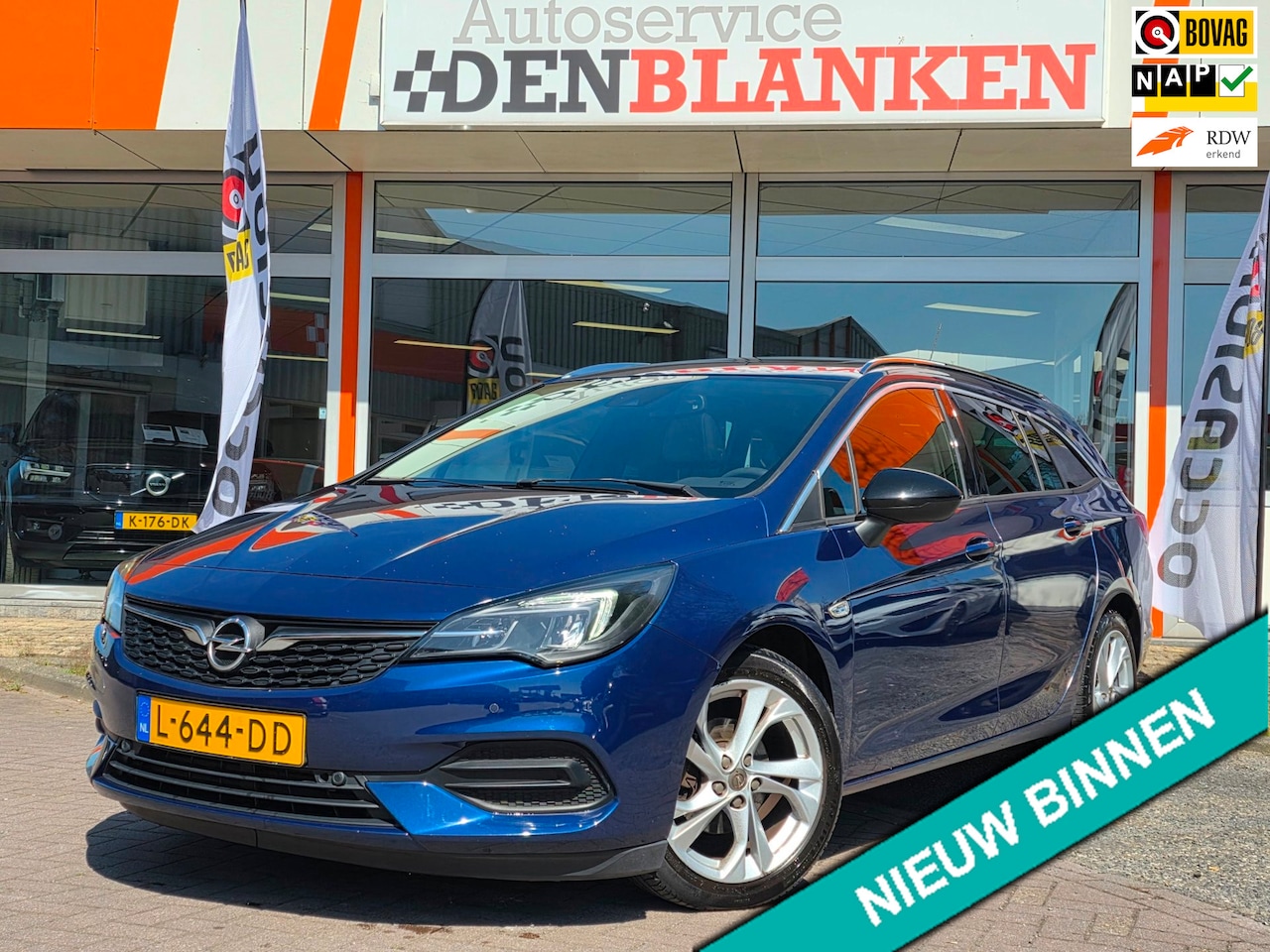 Opel Astra Sports Tourer - 1.2 Business Elegance BJ.2021 / Navi / Leder / Panodak / Camera / AGR / Keyless / Led / 17 - AutoWereld.nl