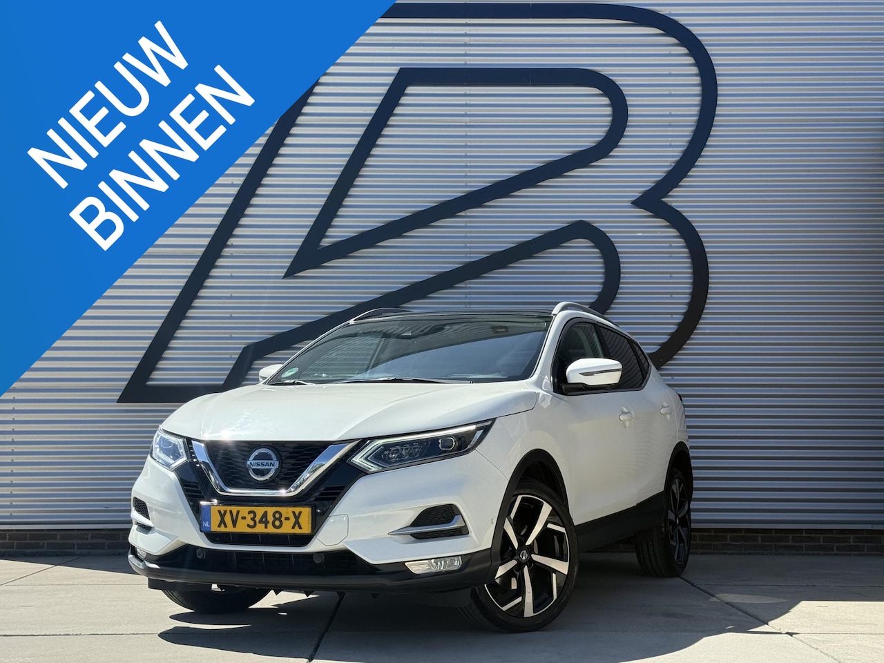 Nissan Qashqai - 1.3 DIG-T Tekna + 2e Eigenaar|Navi|Pano||Cruise|Camera|Clima|Stoelverw|N.A.P|APK tot 03-20 - AutoWereld.nl