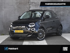 Fiat 500 C - La Prima 42 kWh 118pk Automaat ADAPT. CC | 17''LM | PDC + CAM. | DODE HOEK | LEDER | APPLE