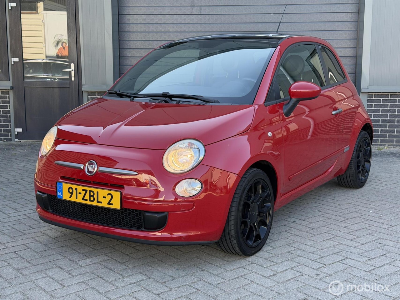 Fiat 500 - 0.9 TwinAir Lounge/ LEDEREN BEKLEDING/ AIRCO/ APK - AutoWereld.nl