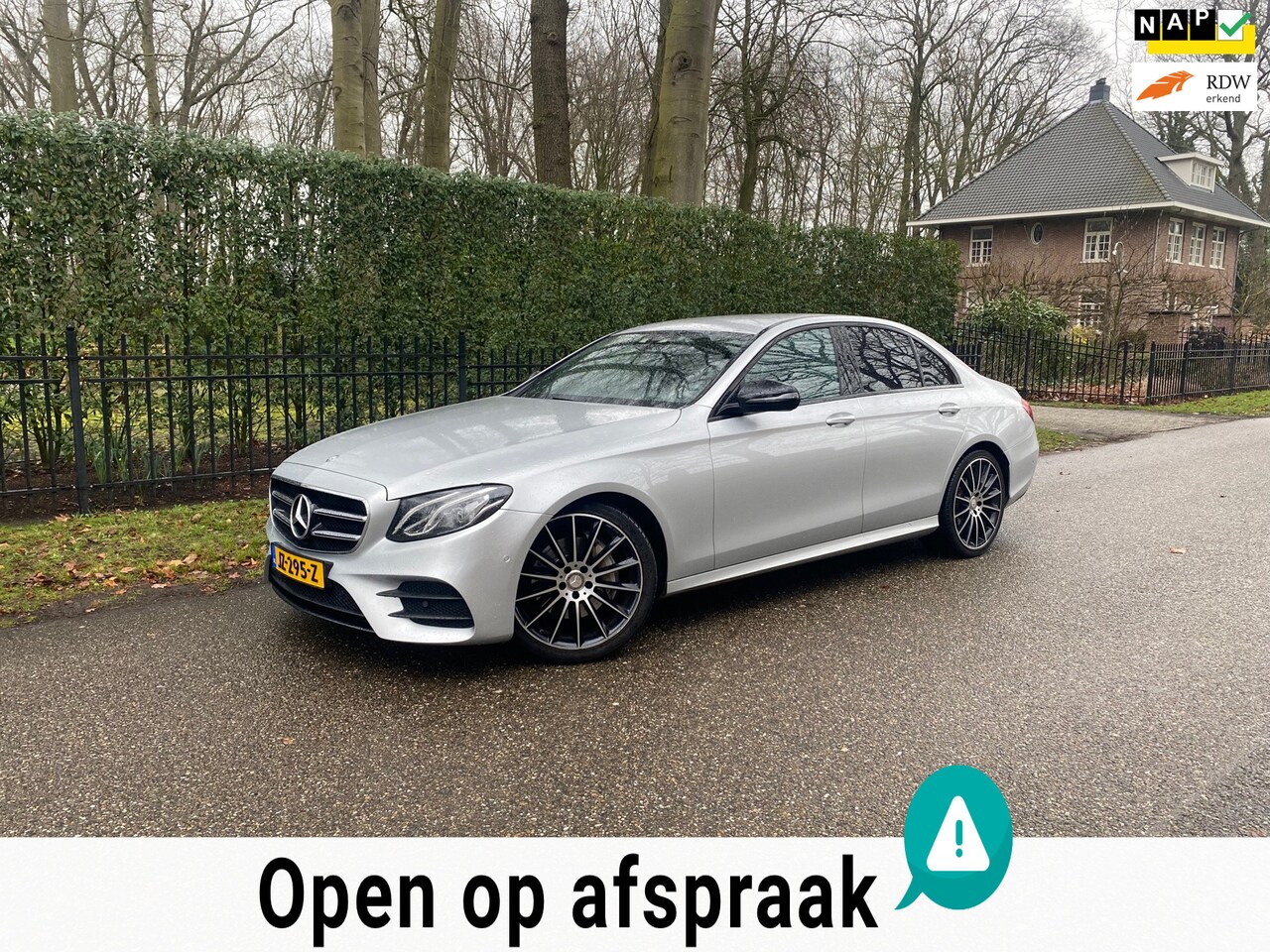 Mercedes-Benz E-klasse - 220D AMG, Trekhaak, Widescreen, NAP!! - AutoWereld.nl