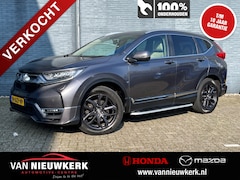 Honda CR-V - 2.0 HYBRID 184pk 4WD Automaat Lifestyle Aero Pack | Beige Leer | Sidebars | Navi & Carplay