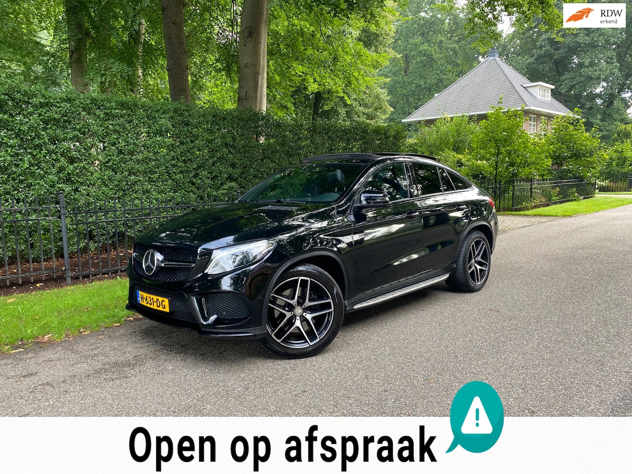 Mercedes-Benz GLE-Klasse Coupé - 450 AMG 4MATIC Pano, Leer 21" - AutoWereld.nl