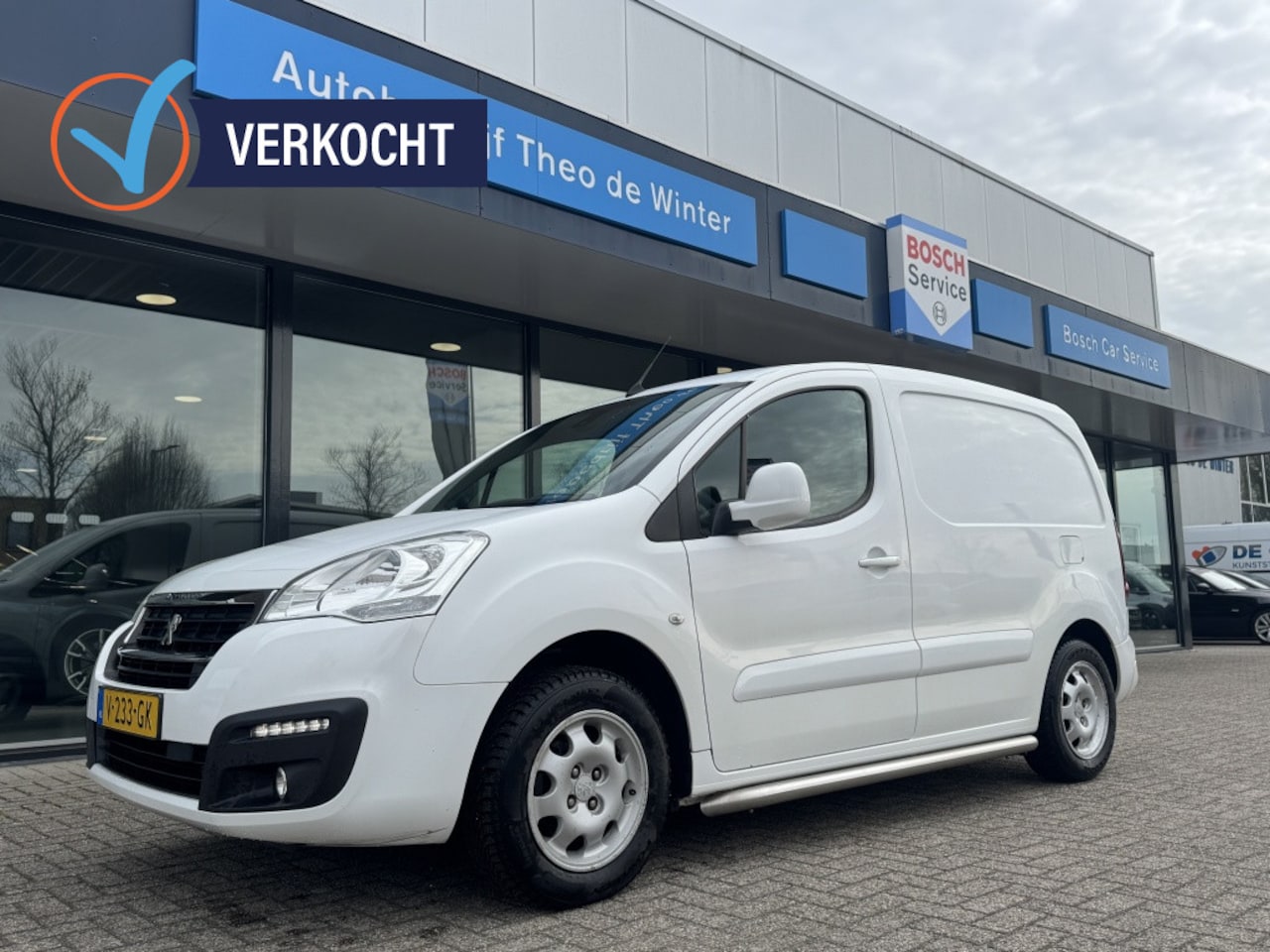 Peugeot Partner - 120 1.6 BlueHDi L1Pr | 3 ZITS | LM Velgen | Airco | - AutoWereld.nl