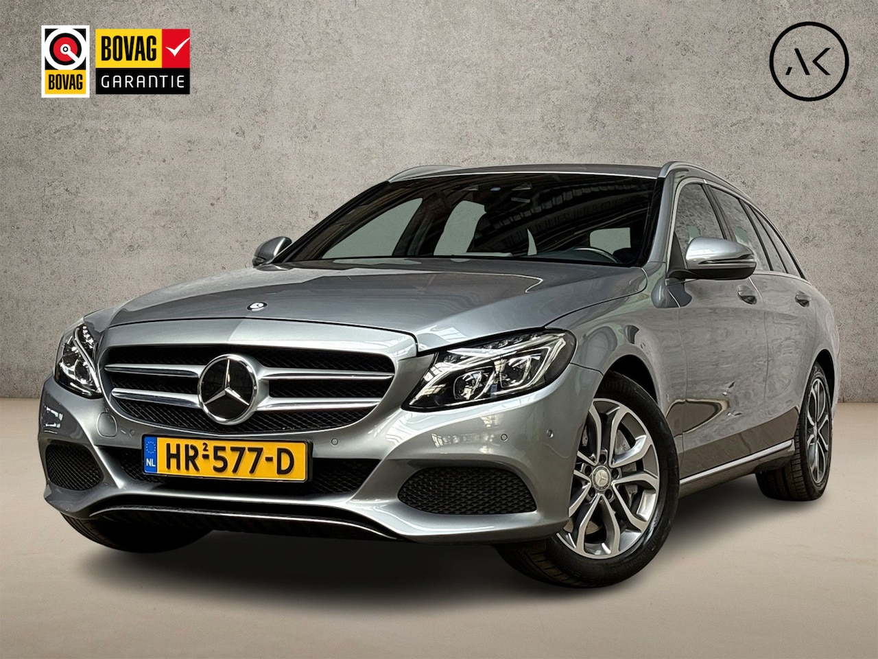 Mercedes-Benz C-klasse - 350 e Sport 279Pk Automaat (GROOT NAVI, LUCHTVERING, ZWART HEMEL, CAMERA, STOELVERWARMING, - AutoWereld.nl