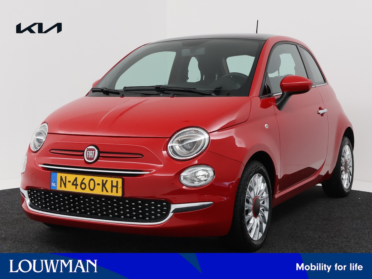 Fiat 500 - 1.0 Hybrid RED | Climate control |  Panoramadak | Pack Navigatie (navigatiesysteem full ma - AutoWereld.nl