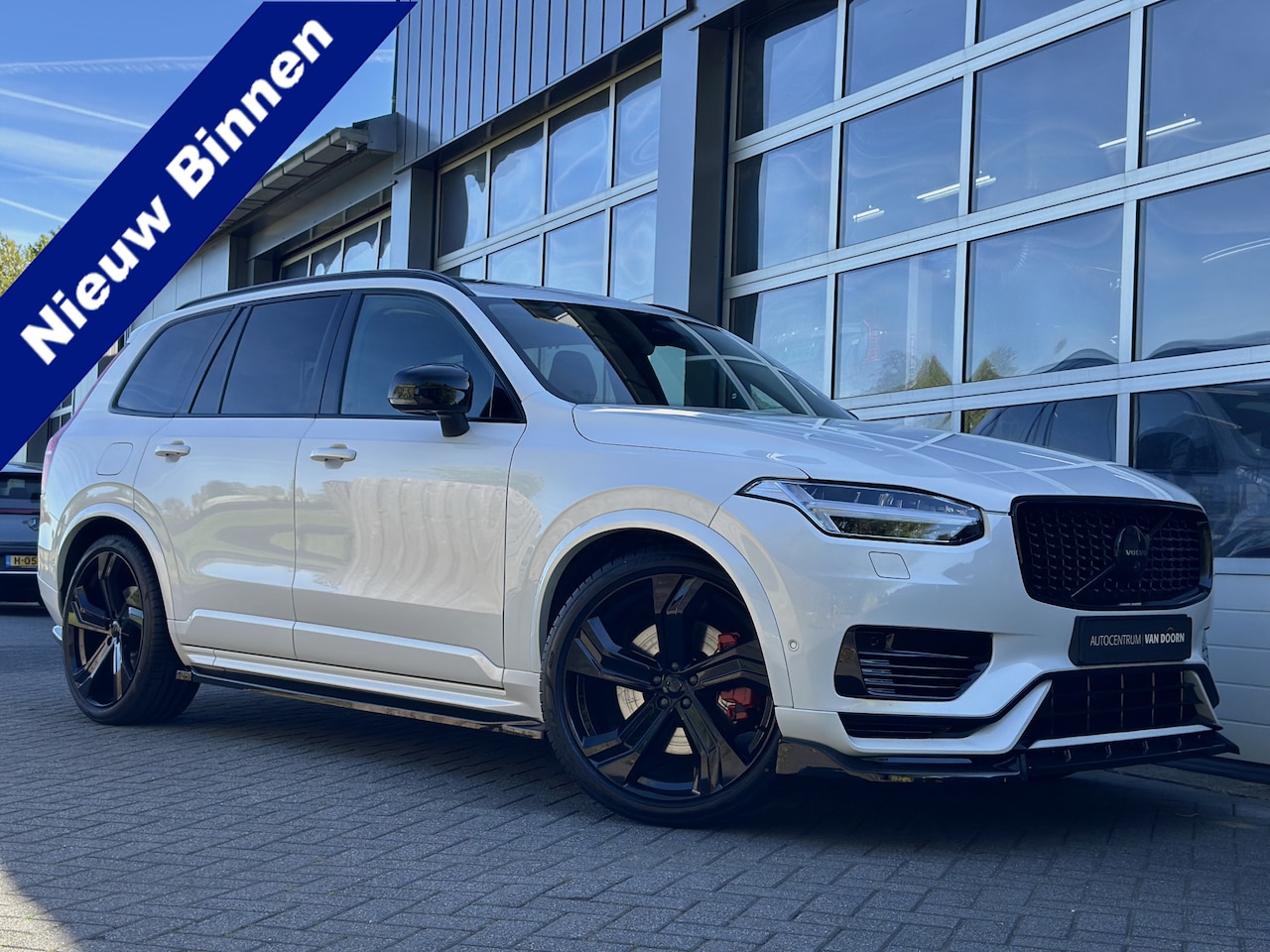 Volvo XC90 - 2.0 T8 Recharge AWD | Hybrid | Parelmoer White | Luchtvering | Bower & Wilkins | Panodak | - AutoWereld.nl
