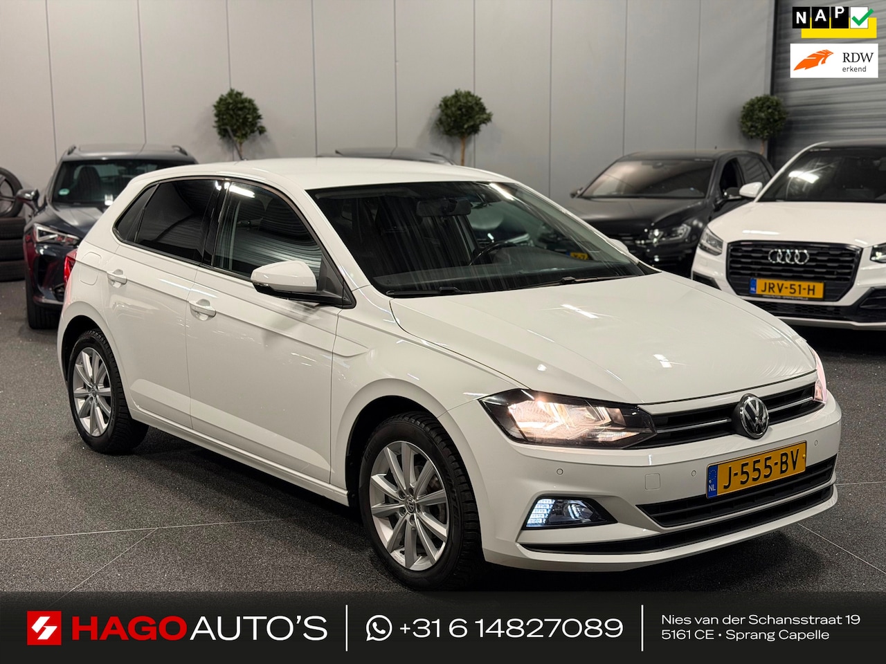 Volkswagen Polo - 1.0 TSI Comfortline NAVI/CRUISE/CARPLAY/NAVI/ACC/PDC/FRONT-ASSIST/DISTR-RIEM-VV - AutoWereld.nl