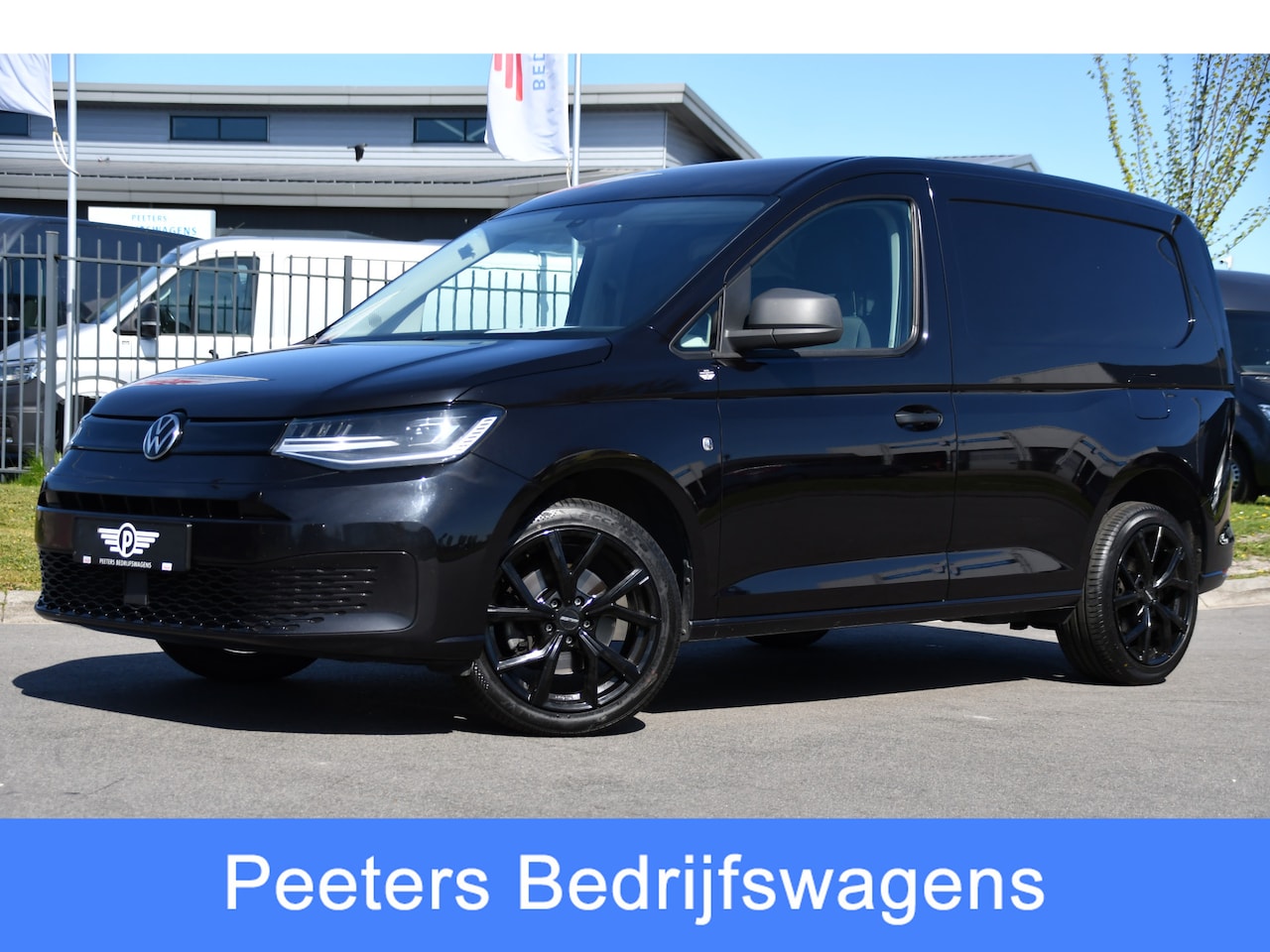 Volkswagen Caddy Cargo - 2.0 TDI Black Edition MARGE! Cruise, Carplay, LED, 122pk, Automaat, Nieuw staat! Sensoren, - AutoWereld.nl