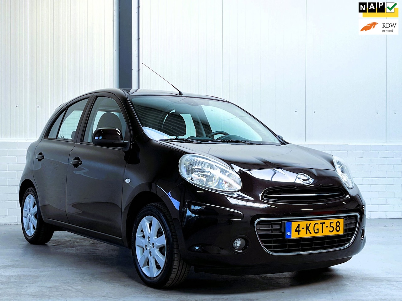 Nissan Micra - 1.2 DIG-S Tekna|Pano|Trekhaak|P.D.C. - AutoWereld.nl