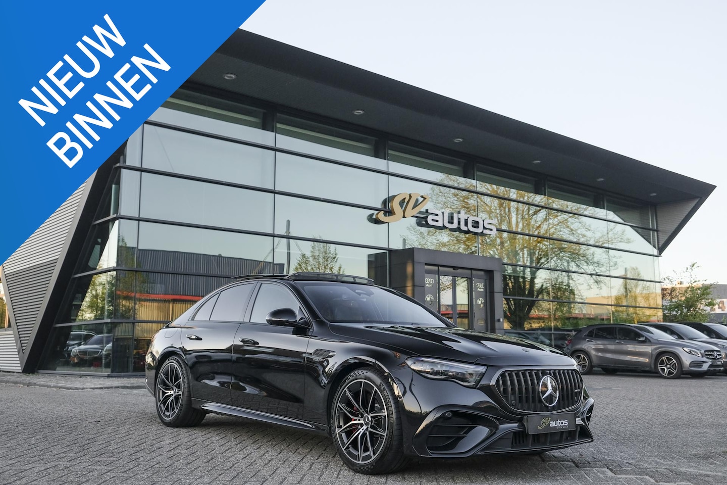 Mercedes-Benz E-klasse - E53 AMG 612pk 4MATIC+ Panoramadak *BTW* Burmester 4d Carbon Night II pakket Digital+ light - AutoWereld.nl