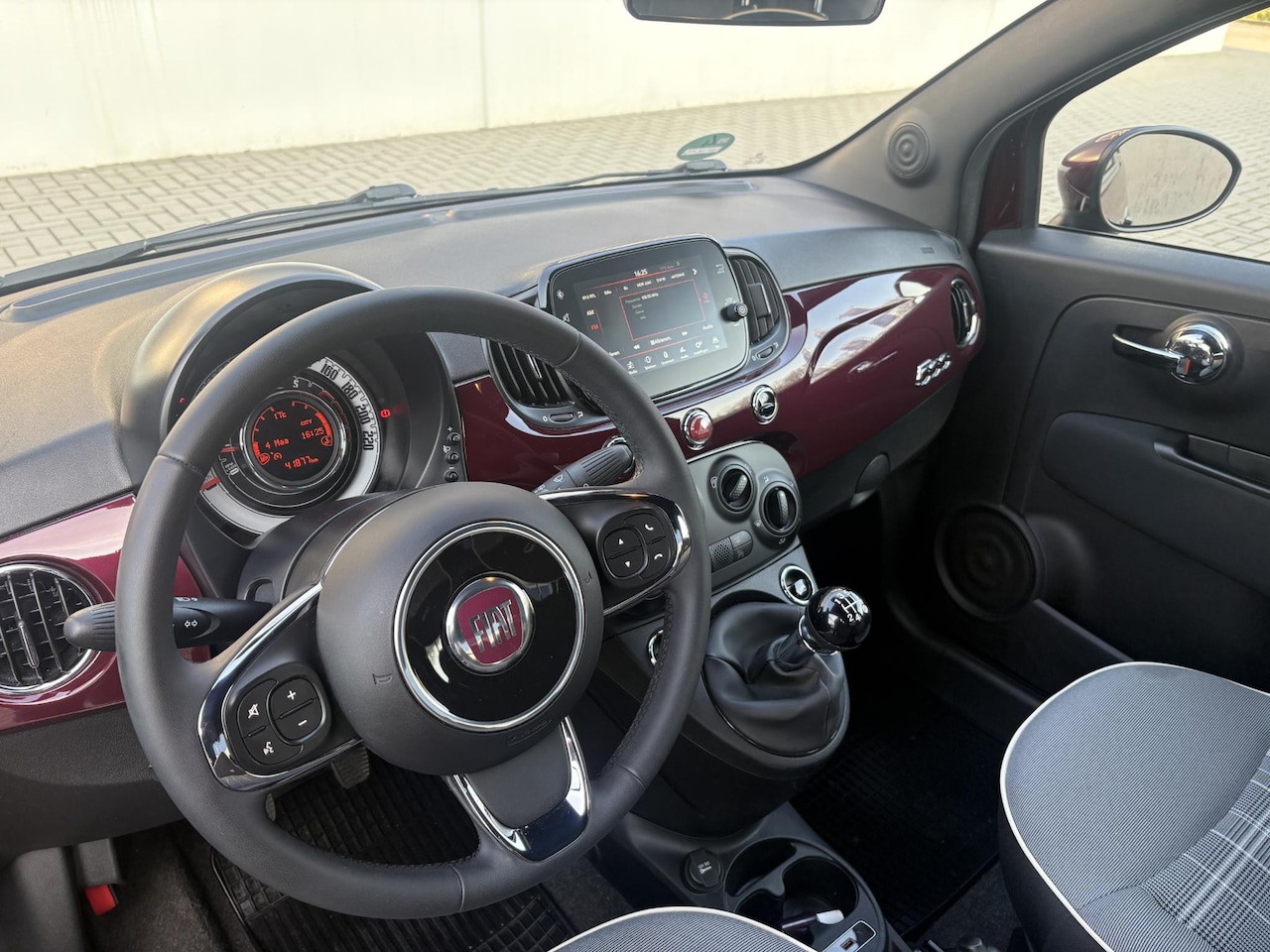 Fiat 500 - 1.2 Lounge | Carplay | Cruise | airco | lage kilometerstand