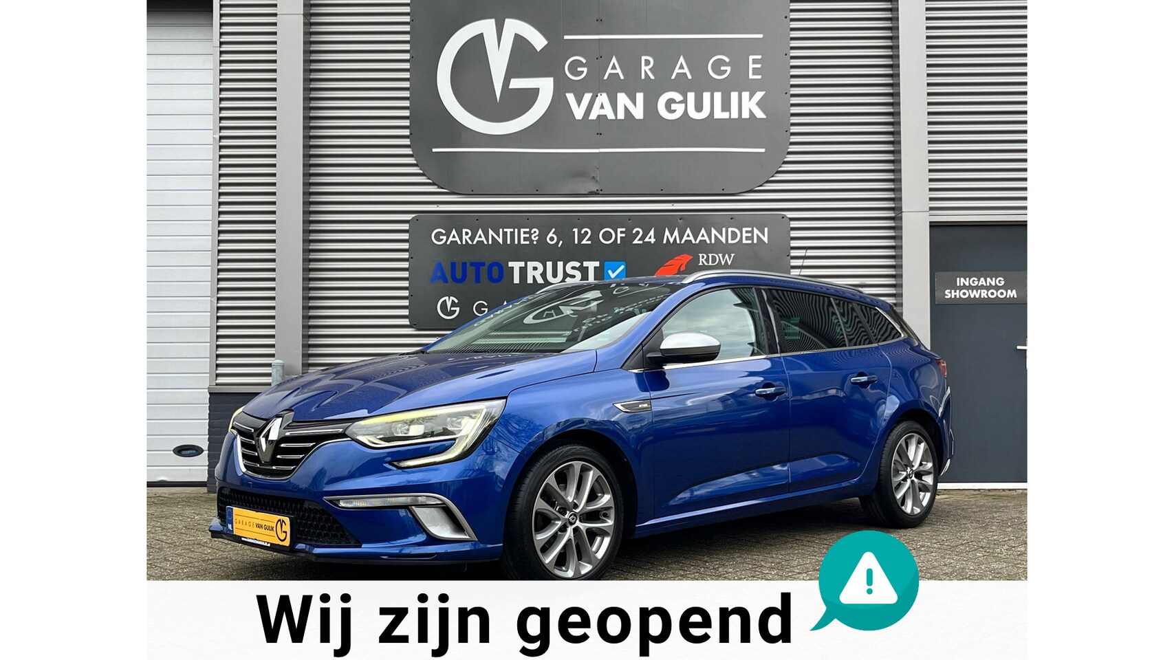 Renault Mégane Estate - 1.2 TCe 131PK GT-Line Navi,Clima,Cruise,Keyless,Pdc,Stoelverw.,Bluetooth,Usb,Leder/Alcanta - AutoWereld.nl