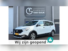 Dacia Lodgy - 1.2 TCe Stepway 116PK 7Pers, Trekhaak, Navi, Airco, Cruise, Isofix, Bluetooth, Multi-Stuur