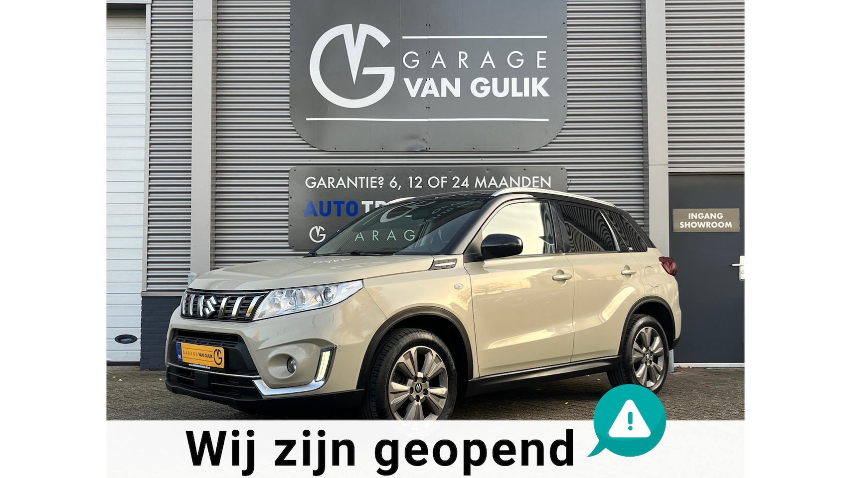 Suzuki Vitara - 1.4 Boosterjet 140PK TwoTone,Navi,Clima,Cruise,Isofix,Carplay,Camera,Stoelverwarming,Elekt - AutoWereld.nl