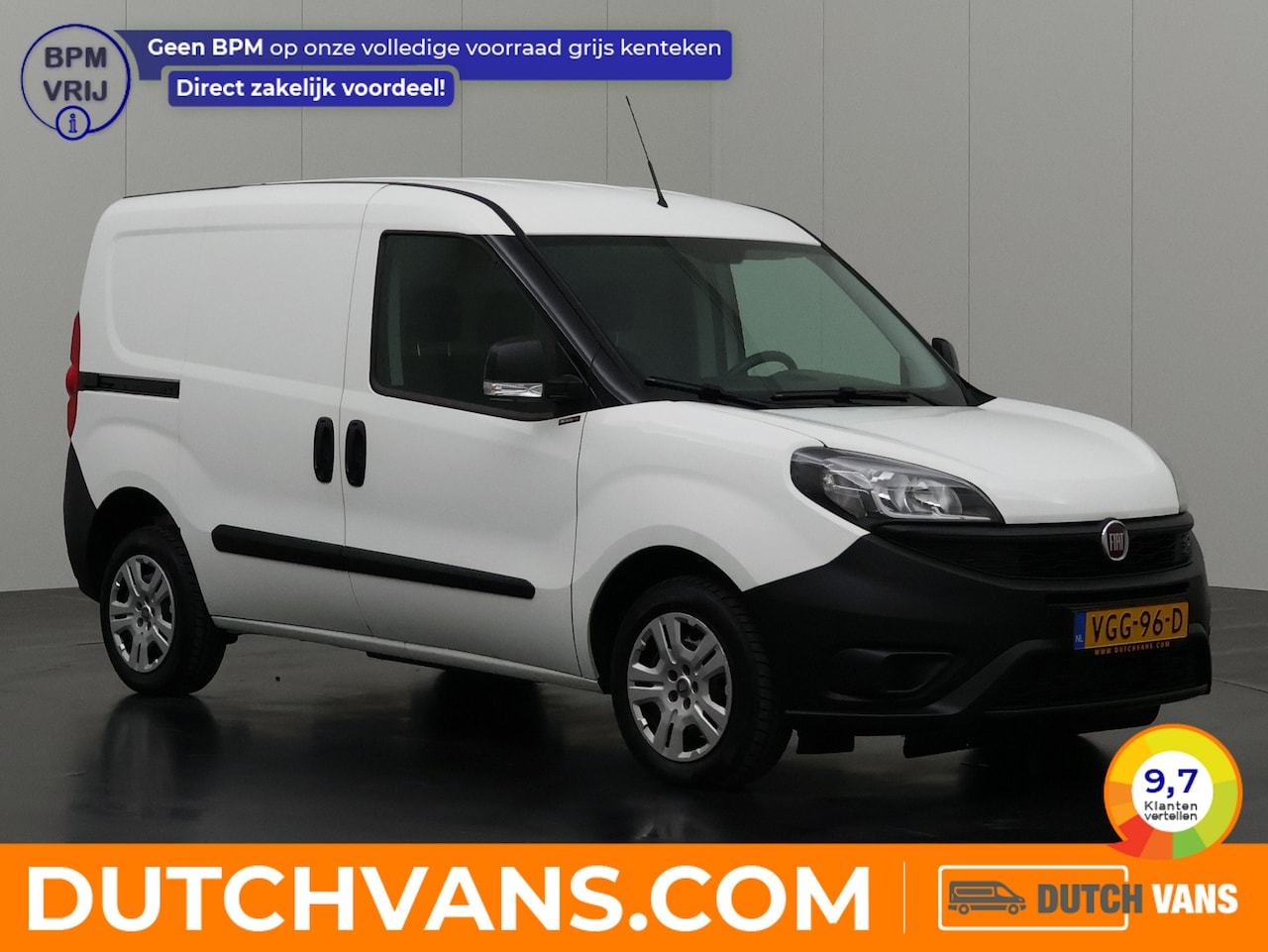 Fiat Doblò - 1.6 MJ 105PK Navigatie | Airco | Cruise | Trekhaak - AutoWereld.nl