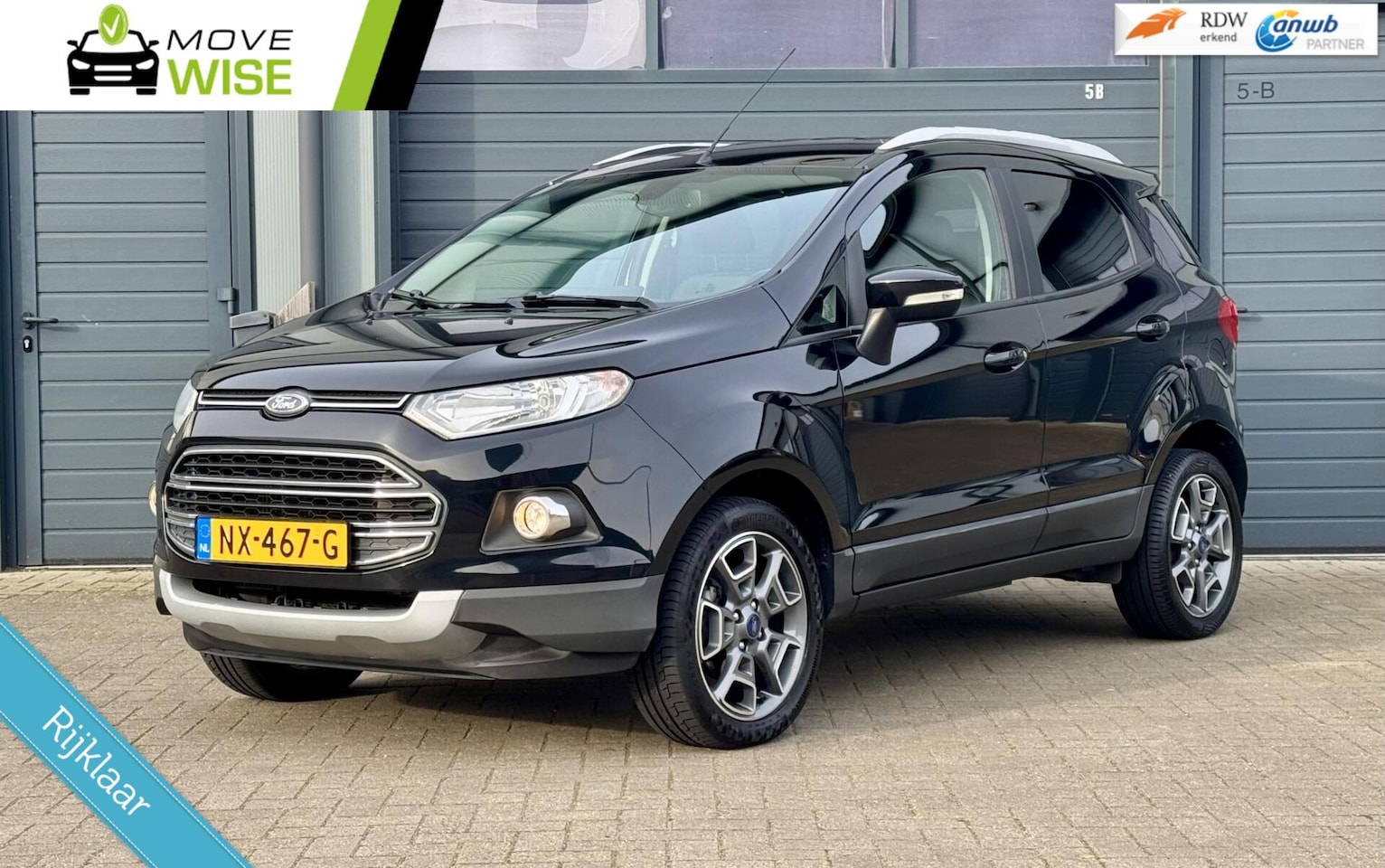 Ford EcoSport - 1.0 - 125pk Titanium | 73.000 KM NAP! | Hoge Zit | 1e Eigenaar | Stoelverwarming | Cruise - AutoWereld.nl