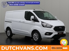 Ford Transit Custom - 2.0TDCi 130PK Limited | Navigatie | Camera | Airco | Cruise | 3-Zits | Betimmering