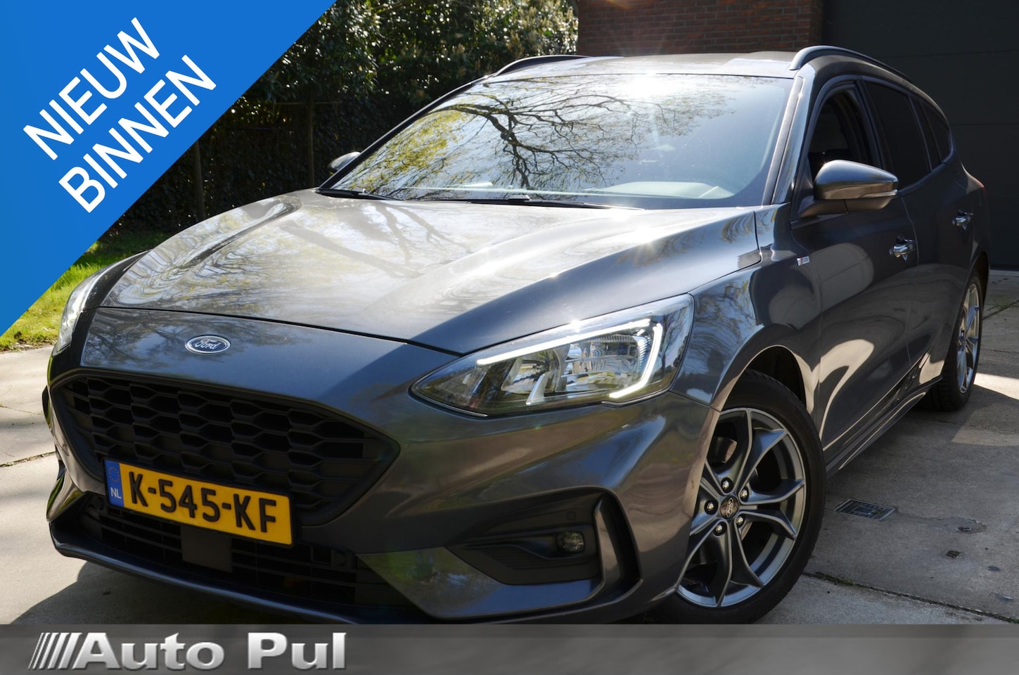 Ford Focus Wagon - 1.0 EcoBoost Hybrid ST Line Business Navi/Led/Pdc/Ecc/Stuur Stoel&Ruitverwarming /Achterui - AutoWereld.nl