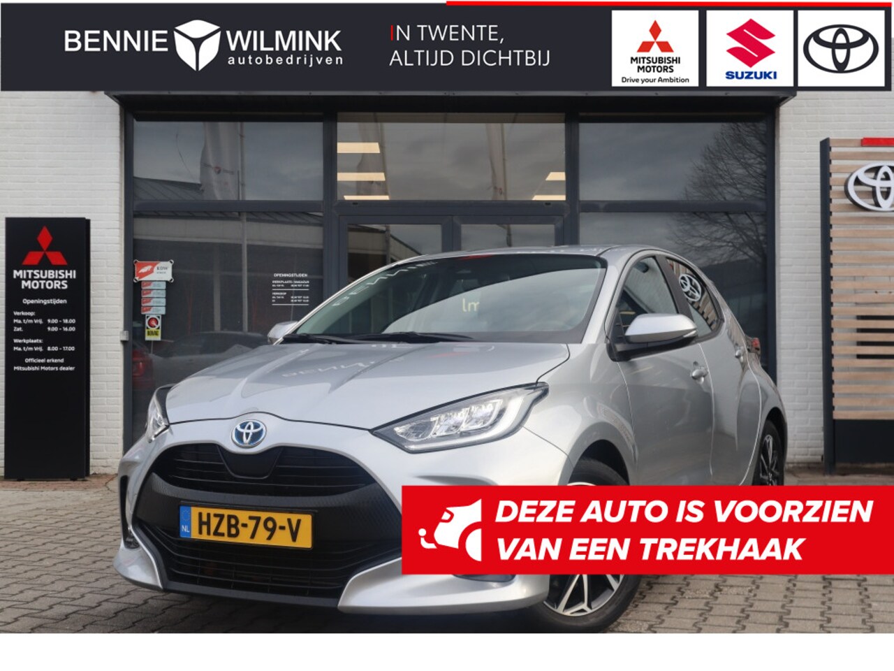 Toyota Yaris - 1.5 Hybrid Dynamic | All Seasons | Trekhaak - AutoWereld.nl