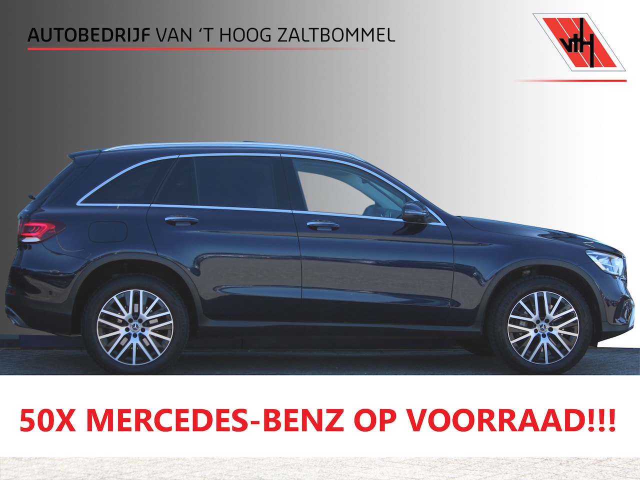 Mercedes-Benz GLC-klasse - 300e 4MATIC Luxury Line PANORAMADAK DISTRONIC VIRTUAL LEDER 19'' - AutoWereld.nl