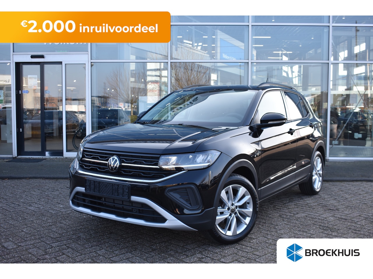Volkswagen T-Cross - Life Edition | 'App-Connect' draadloze smartphone integratie | Achterlichten LED | Afstand - AutoWereld.nl