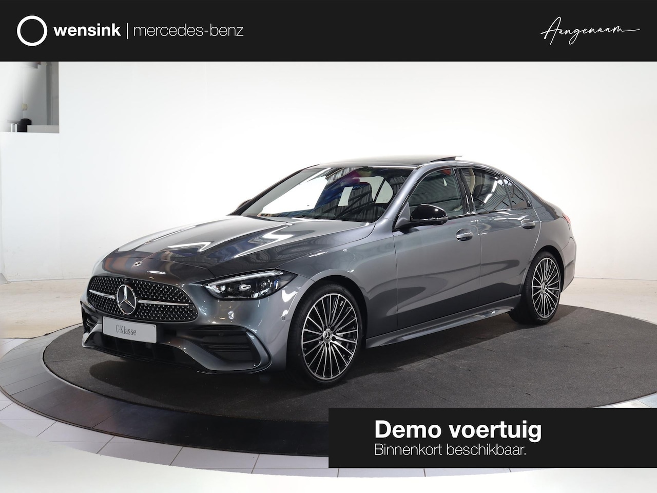 Mercedes-Benz C-klasse - 180 Business Solution AMG | Night | Panoramadak | Trekhaak | Memory stoelen | Sfeerverlich - AutoWereld.nl
