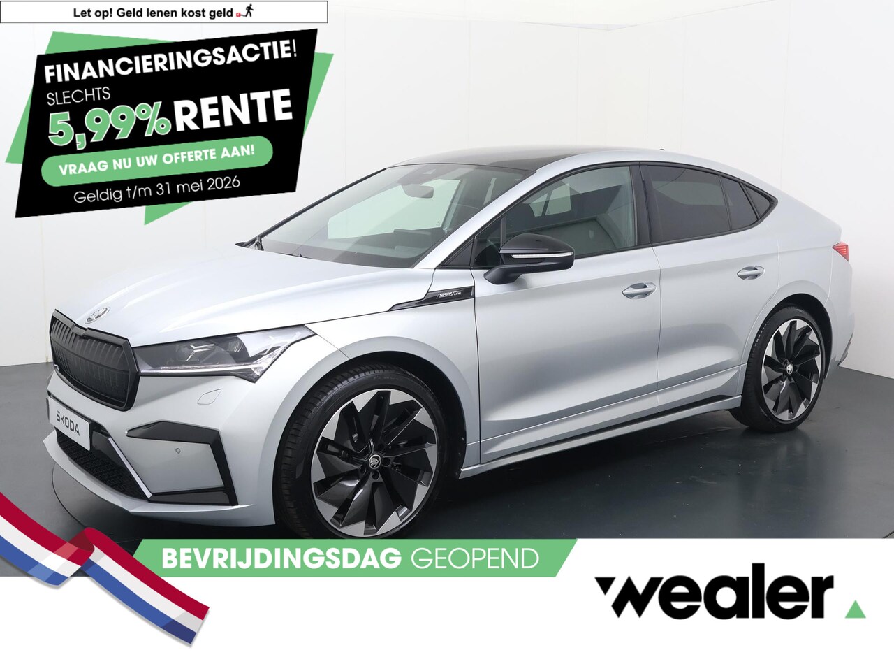 Skoda Enyaq Coupé iV - 60 Sportline | 180 PK | SoH 91% | Panoramadak | Apple Carplay/Android Auto | Navigatie | 2 - AutoWereld.nl