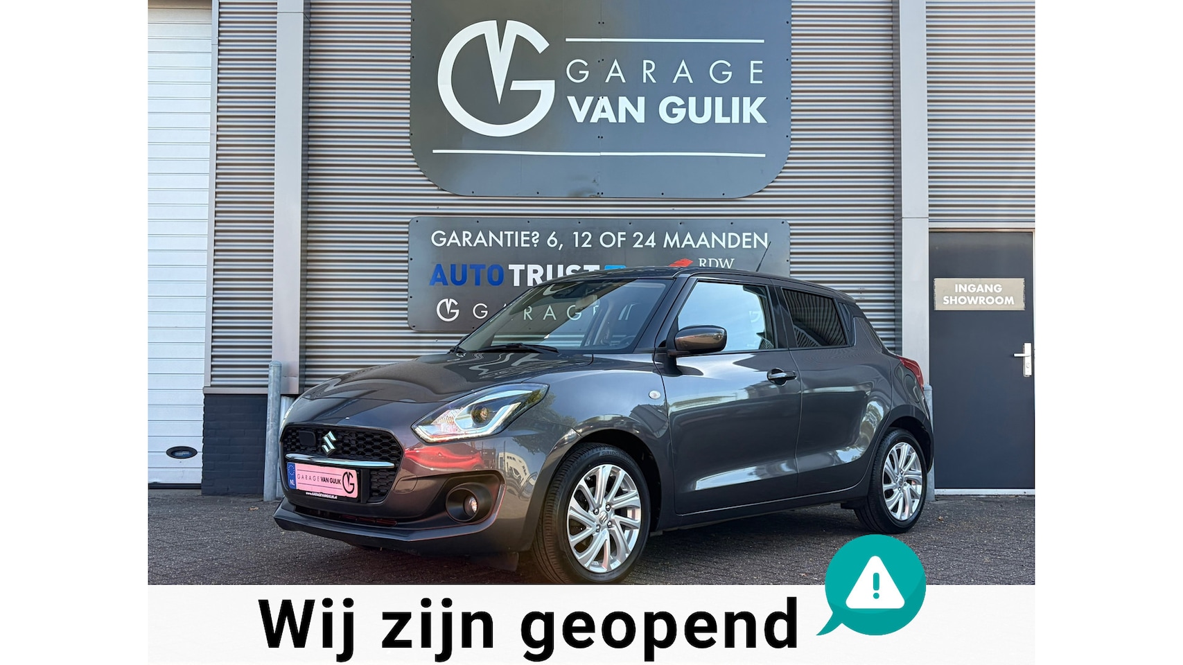 Suzuki Swift - 1.2 Smart Hybrid Navi,Airco,AdaptiveCruise,Isofix,Carplay,Camera,Pdc,ElektrRamen+Spiegels, - AutoWereld.nl