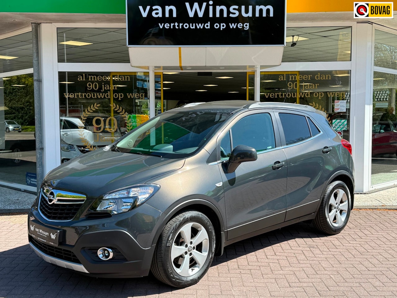 Opel Mokka - 1.4 T Innovation | Navi | Schuifdak | Trekhaak Leder | Camera | AGR voorstoelen | - AutoWereld.nl