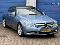 Mercedes-Benz E-klasse Cabrio - 200 CGI Avantgarde * Airco * Cruise Control * NAVI * Stoel/Nekverwarming