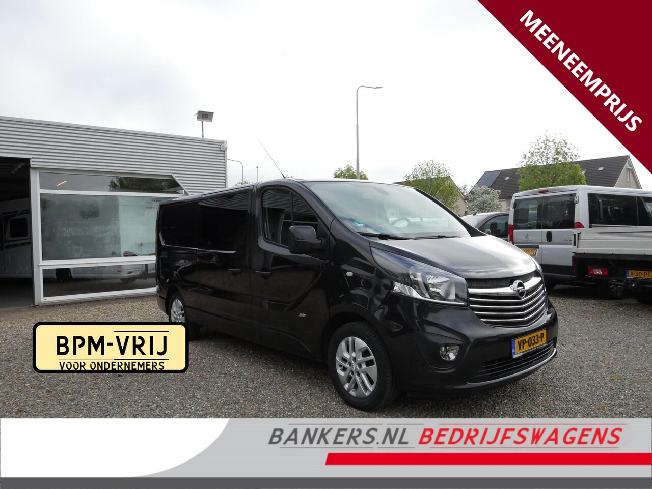 Opel Vivaro - 1.6 CDTI 115PK, L2H1, Dubbel cabine, Airco, Meeneemprijs - AutoWereld.nl