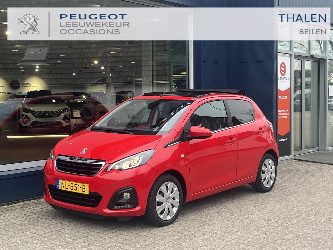Peugeot 108 - 1.0 Active 68 PK TOP! | Canvas Cabrio / Vouwdak | Airco | Radio met USB & Bluetooth | Mist - AutoWereld.nl