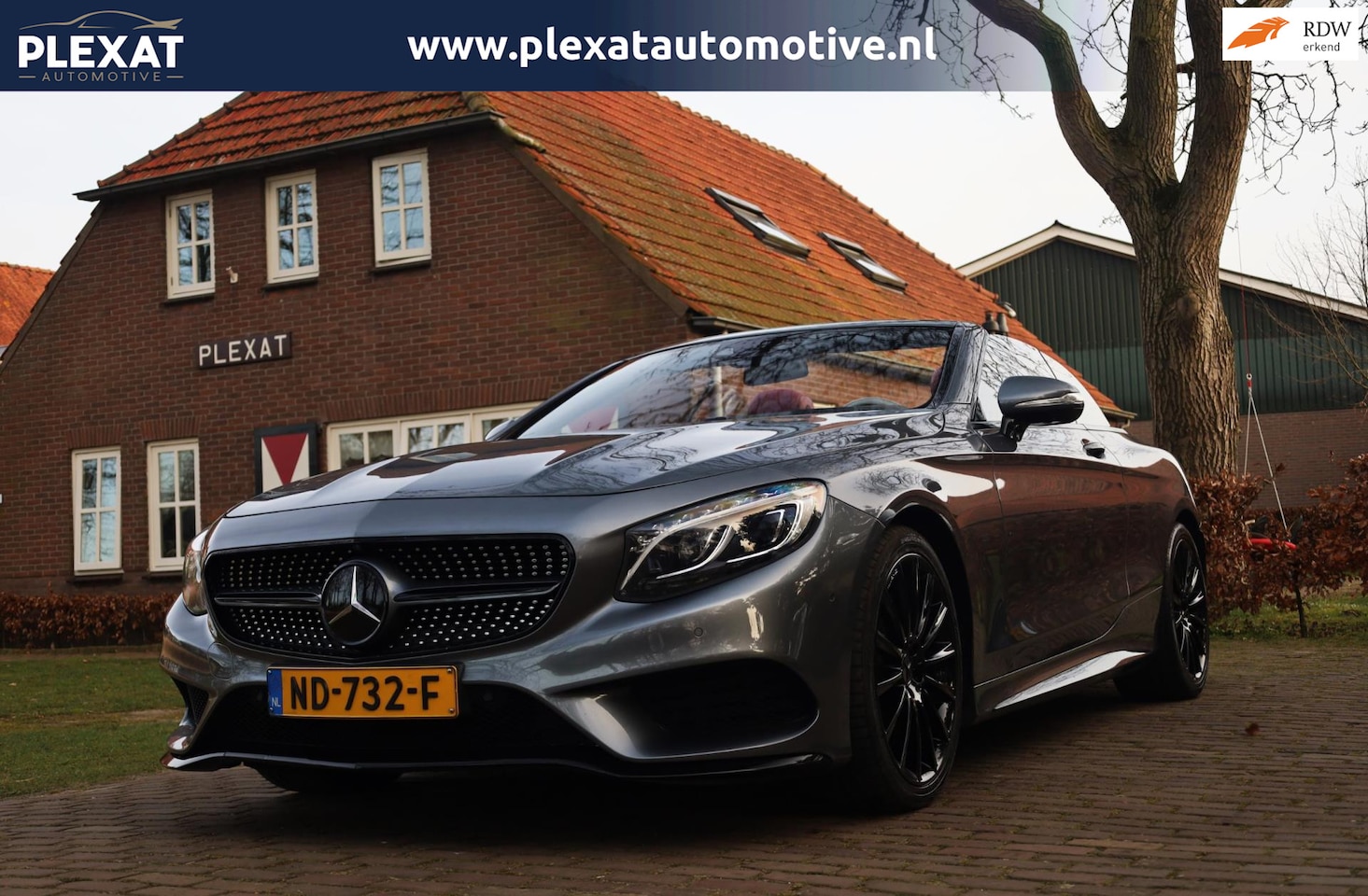 Mercedes-Benz S-klasse Cabrio - 500 4-Matic Aut. | Designo Interieur | Orig. NL | Full Led | Burmester High-End | AMG-Pakk - AutoWereld.nl