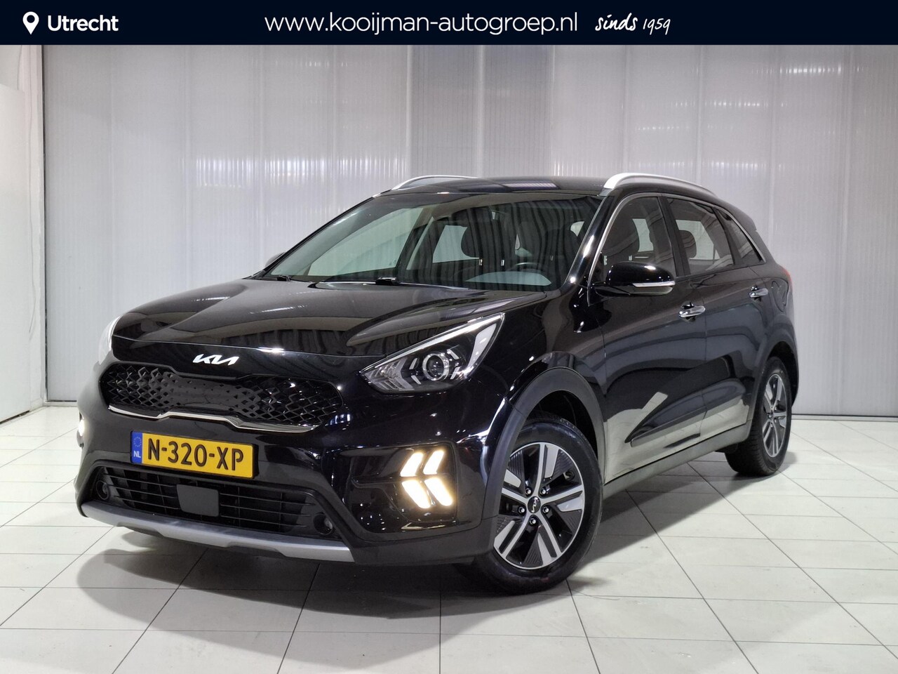 Kia Niro - 1.6 GDi Hybrid DynamicLine Apple Carplay/Android Auto, Navigatie, Camera. - AutoWereld.nl