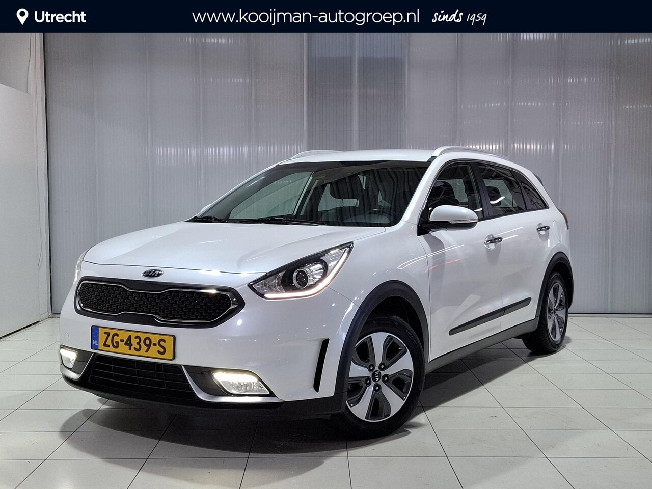 Kia Niro - 1.6 GDi Hybrid DynamicLine Trekhaak, Apple Carplay/Android Auto, Navigatie, Camera. - AutoWereld.nl