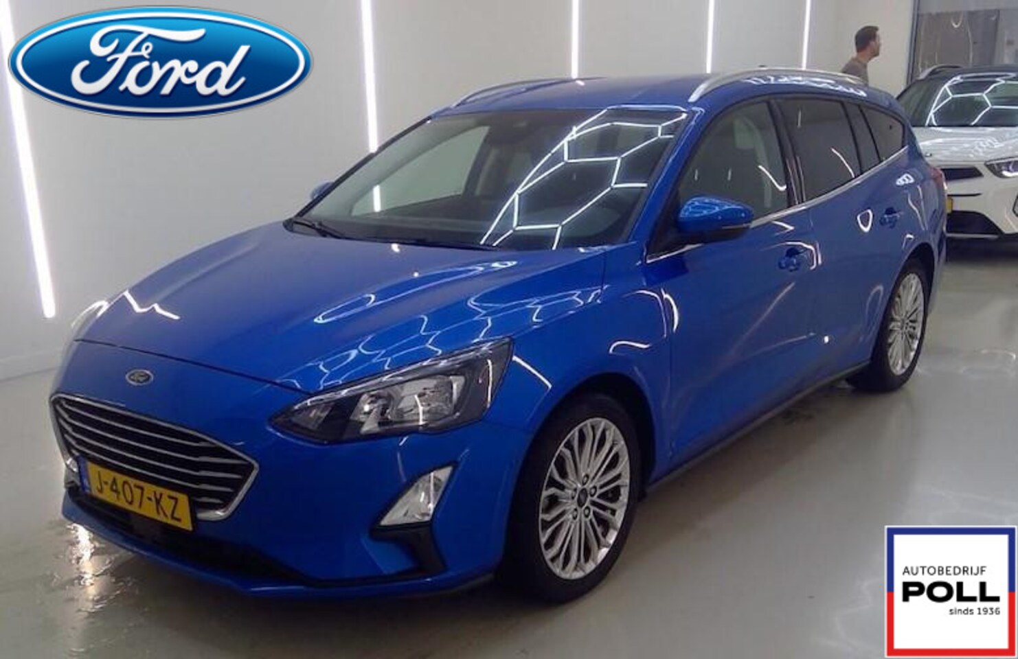 Ford Focus Wagon - 125pk Titanium X Navi Camera Winter Parking Dodehoek pack Adap Cruise El. Klep Wagon Deale - AutoWereld.nl